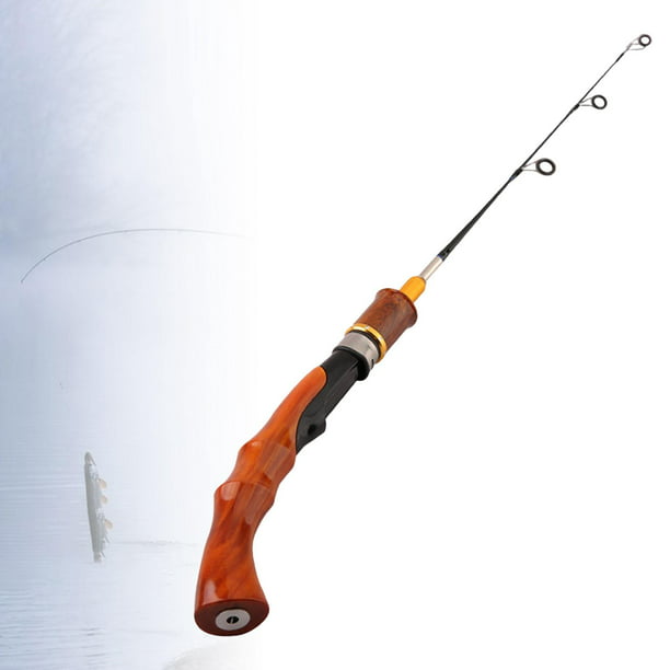 Kits de cañas de pescar estuche para cañas de pescar en hielo caña de 276  pulgadas profesional portátil ligero completo sin decoloración con peso de