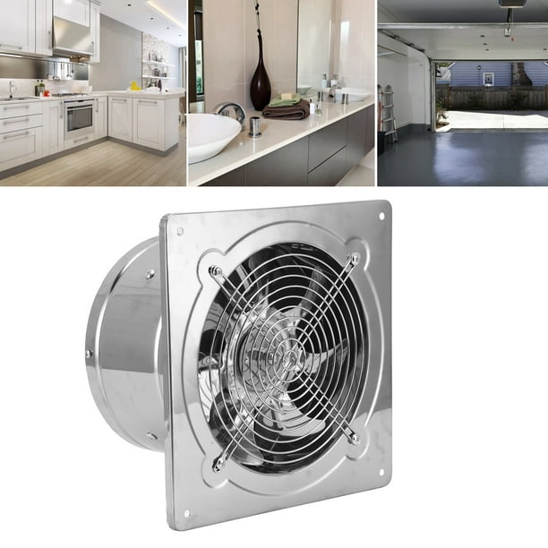 Extractor de baño de 220V y 52W, Extractor de baño silencioso, ventilador  de ventilación para cocina y garaje
