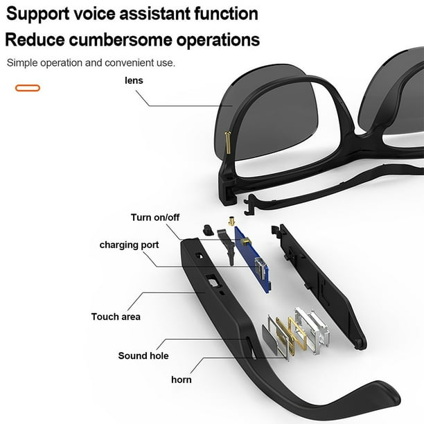 La Mejor Experiencia auditiva: Análisis Completo de las Gafas Bluetooth  Lenovo Lecoo C8 #reaccion 