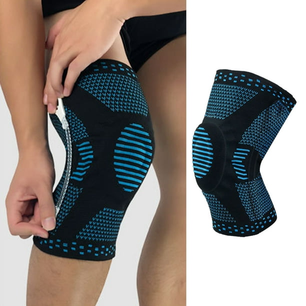 Rodilleras de compresión para dolor de rodilla para mujeres y hombres,  paquete de 2 rodilleras altamente elásticas para dormir por la noche,  correr