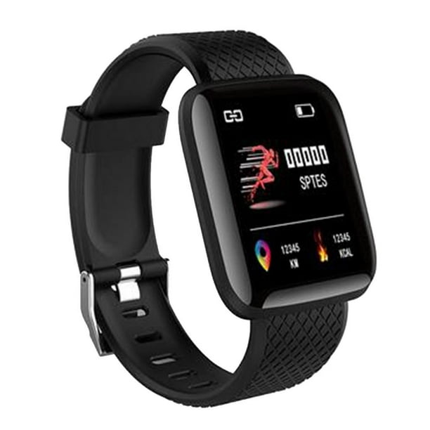 Reloj Deportivo Mujer Android Reloj Actividad Hombre / Almacenamiento de  ,Pantalla 0,96 Pulgadas,Impermeable IP67 Negro Hugo Pulsera inteligente  Bluetooth