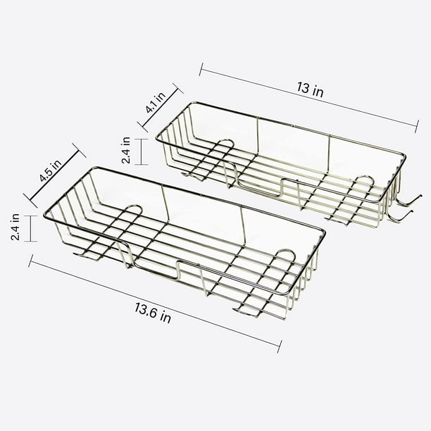 cómo colgar una estantería de baño sin taladrar  Estanterias para duchas, Estanteria  ducha, Estantes ducha