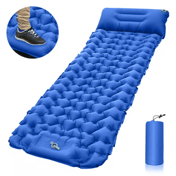 Colchoneta de dormir autoinflable para camping, almohadilla de campamento  de 1.5/2/3 pulgadas, almohadilla de colchón inflable ligera para  campamento