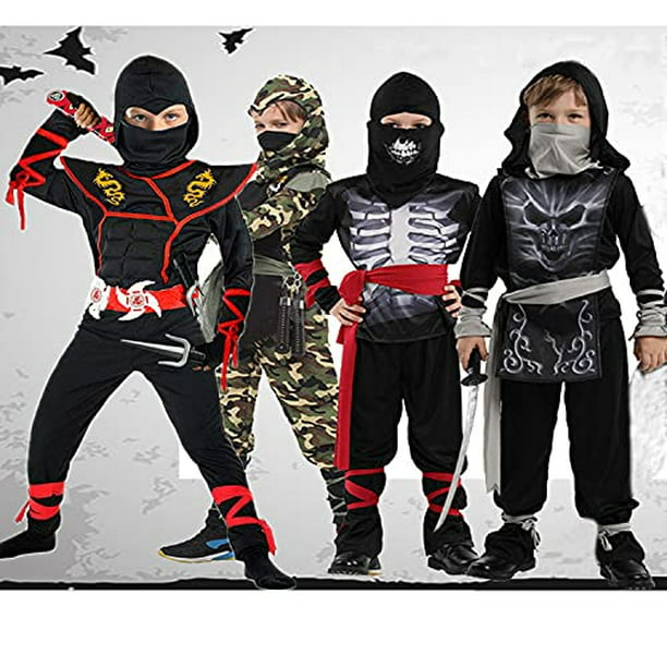 Comprar Disfraz de Ninja para hombre, disfraz de fiesta de