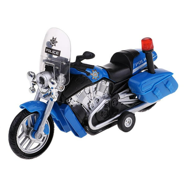 Juguete de Vehículos en Miniatura Modelo de Motocicleta de Pantrul de Tirón  Detrás de Diversión para Niñas Azul CUTICAT Juego de motos