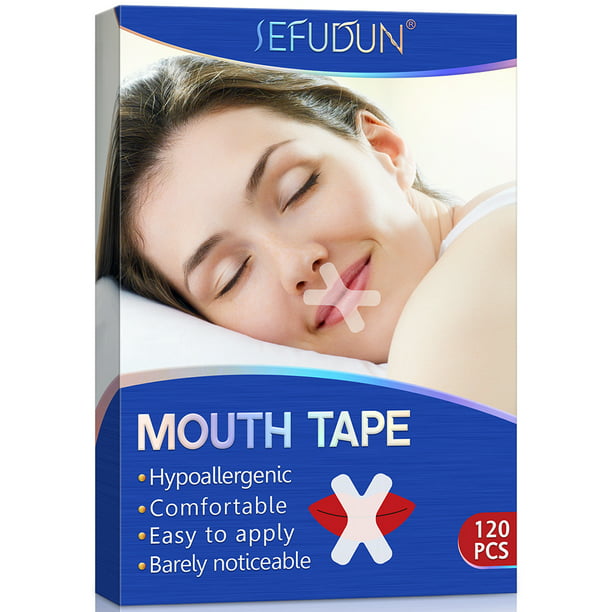 Parche Anti-Ronquidos 120 Uds. Parche antironquidos pegatina Nasal para  dormir tira de respiración de boca abierta Likrtyny Cuidado Belleza