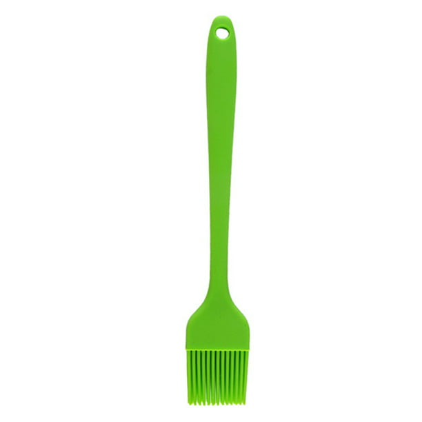 Cepillo para hornear, utensilios de silicona para hornear pan pastelería  aceite barbacoa brocha-cocina herramienta de bricolaje - verde