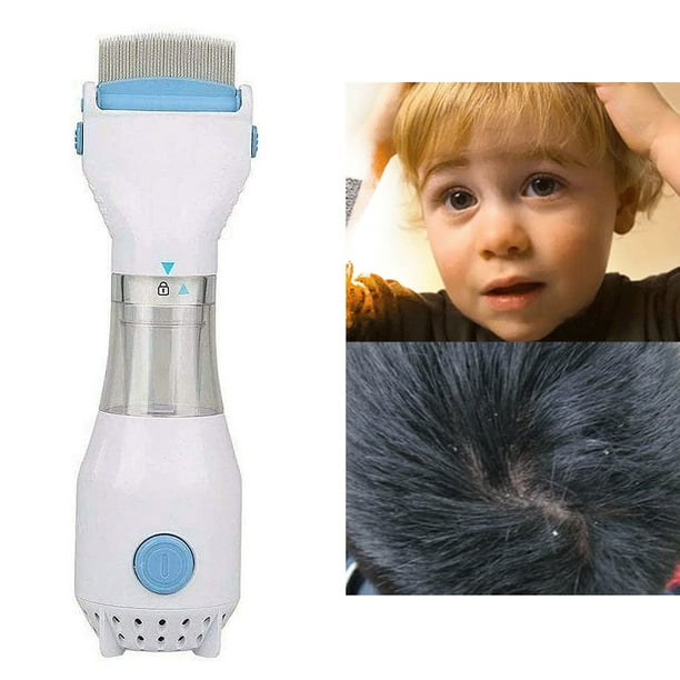 mengqiqi EléCtrico - Aspirador de pelo para limpieza profesional de piojos,  con filtro reemplazable, UE