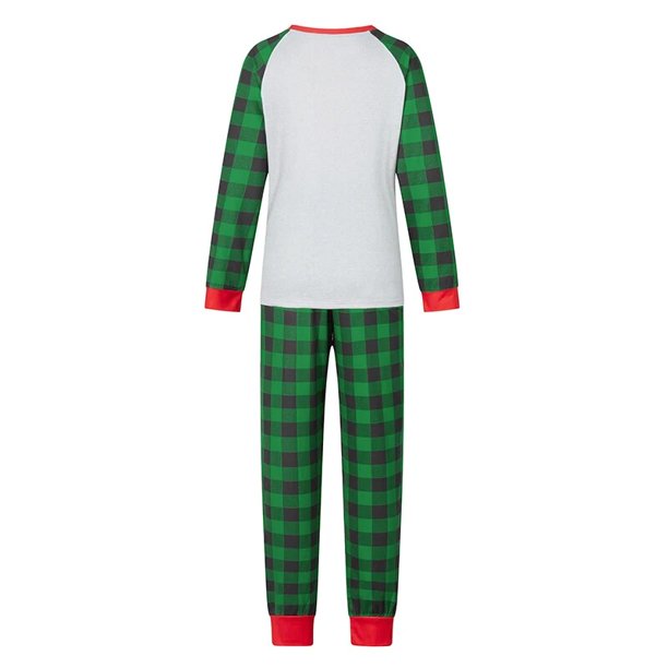 Pijamas de Navidad para la familia conjunto de ropa de dormir de