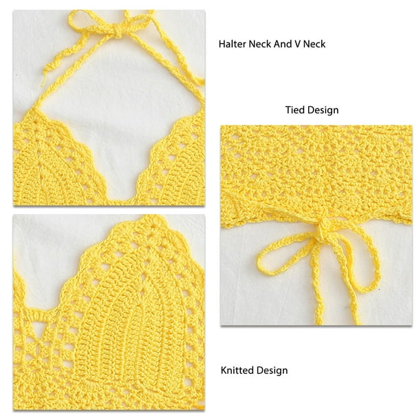 Crochet Top De Bikini 