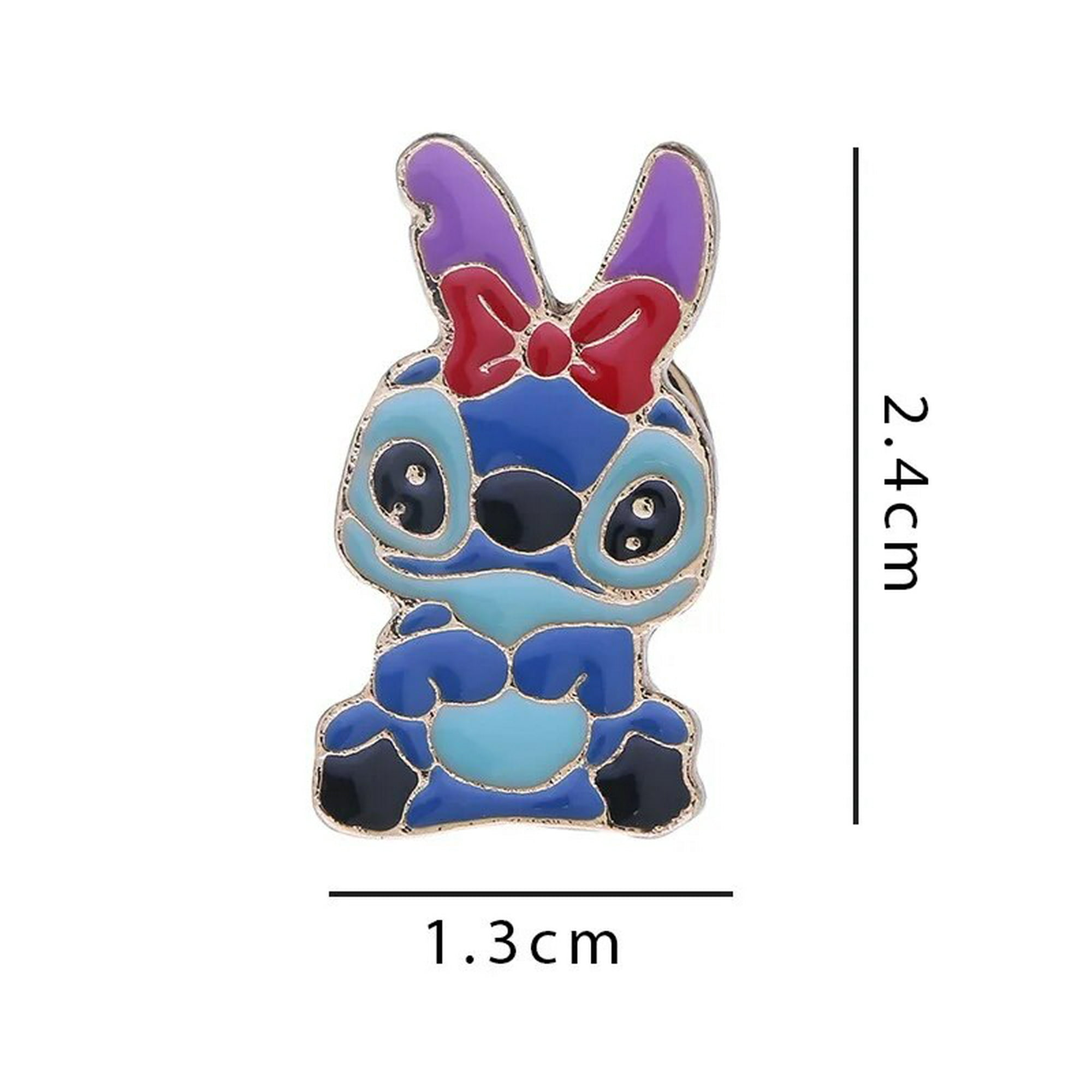 Disney-pendientes de Metal de Lilo & Stitch para mujer y niña, joyería  delicada con diseño de Anime, Kawaii, 2023 - AliExpress