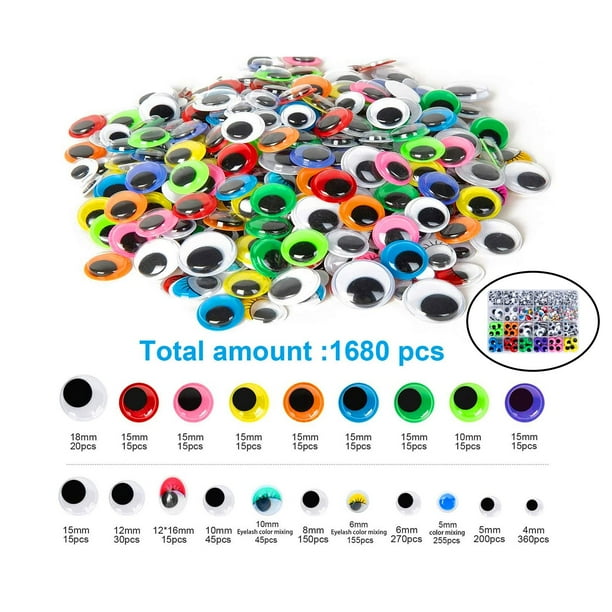 150Pcs Ojos De Seguridad Para Amigurumi 12Mm Ojos De Muneca De Ganchillo De  P