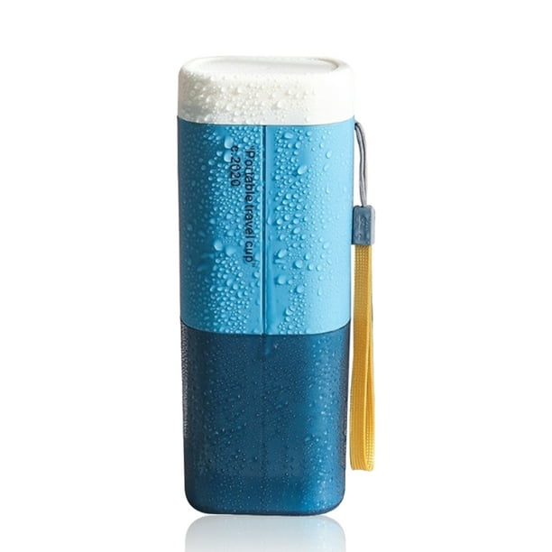 Estuche para cepillos de dientes Recipiente para pasta de dientes Plástico  sanitario a prueba de polvo Soporte para uso diario Soporte Dormitorio para  el hogar Viajes Camping Escuela Azul nórdico Inevent HA027950-03
