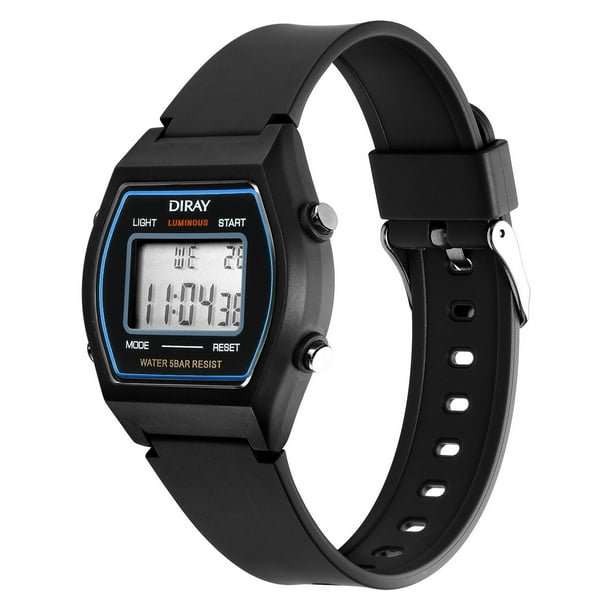 Reloj Deportivo LED Digital para Hombre, Multifunción 12H / 24H Cronómetro  con de Dual Retroiluminac Yotijar reloj deportivo digital