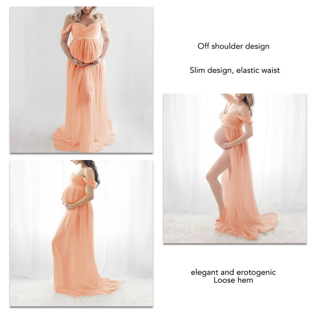 Maternidad elegante  Ropa para embarazadas, Vestidos de noche