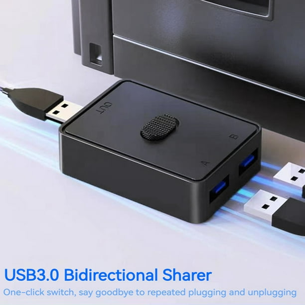  Interruptor USB 3.0, interruptor USB bidireccional 2