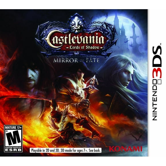 castlevania lords of shadow mirror of fate  3ds nintendo 3ds