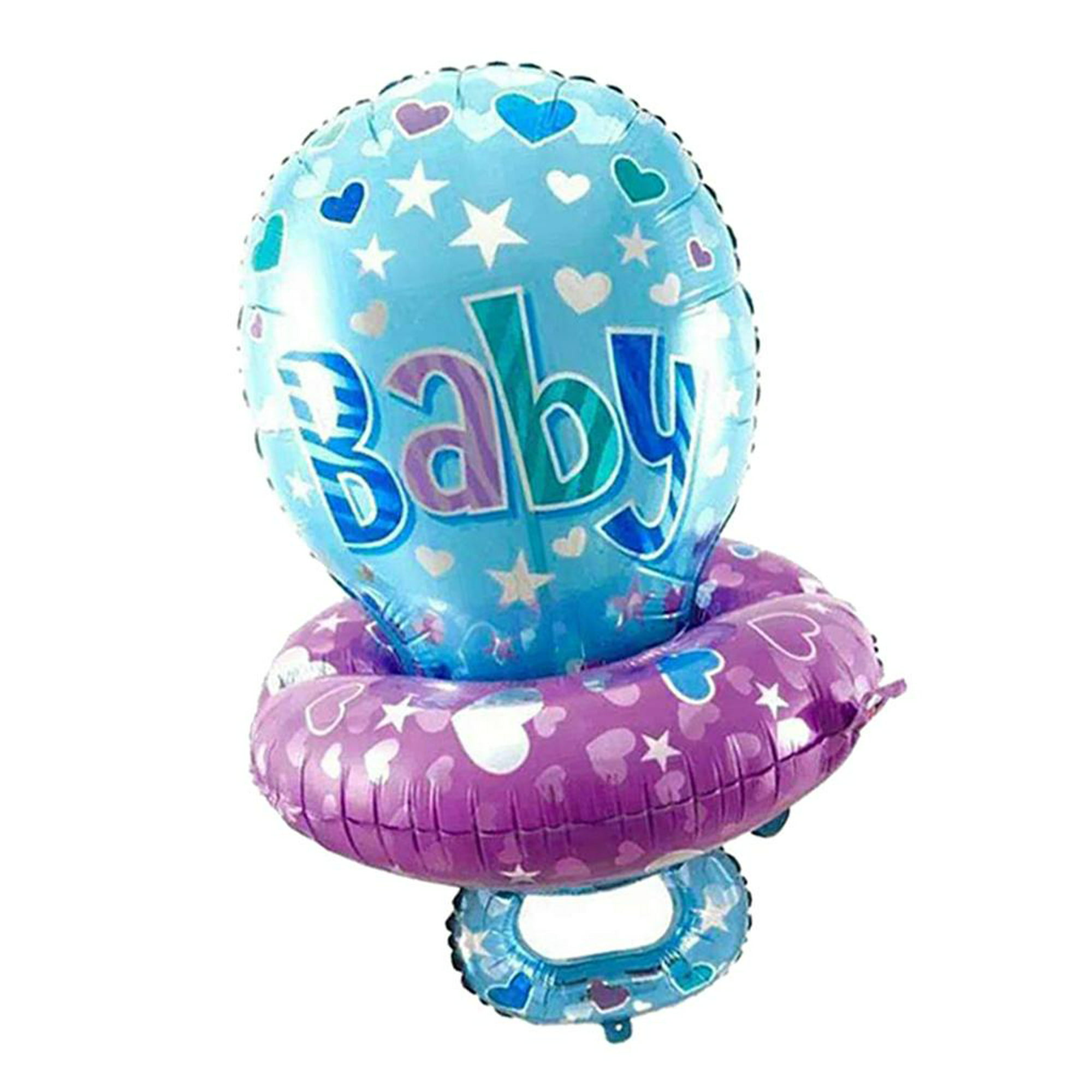 Paquete de 34 globos de aluminio para baby shower, decoración de baby  shower, globos de aluminio para baby shower para niño o niña We Love You  Baby