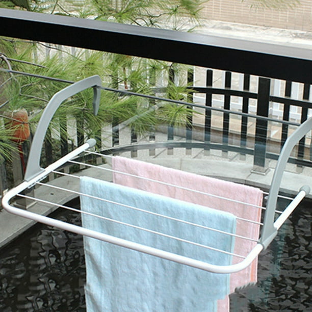 Tendedero de ropa portátil plegable colgador para interior y exterior  calcetines Ehuebsd ropa interior secador telescópico para balcón