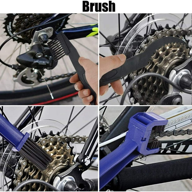 Limpiador de cadenas de bicicleta Limpieza Herramientas de mantenimiento de  cadenas de bicicletas Limpiador de aceite Limpiador de cadenas de bicicletas  para todo tipo de bicicletas y bicicletas de montaña JM