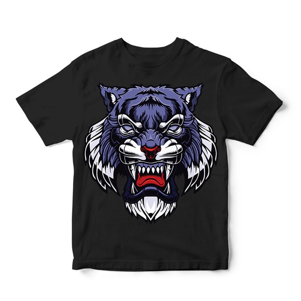 Camisetas Con Estampado De Tigre Para Hombre, Ropa Informal De