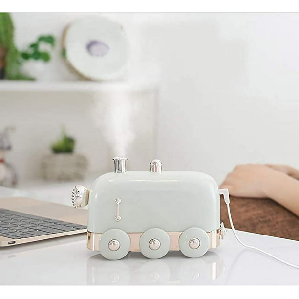 Mini humidificador portátil, humidificador de escritorio personal USB,  pequeño humidificador de niebla fría para dormitorio, humidificador ultra