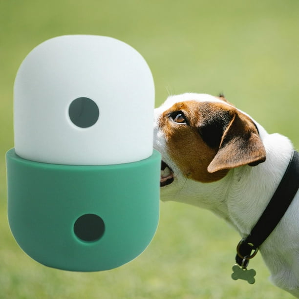 Juguete masticable para perros pequeños, pelota para perros, dispensador de  golosinas, juguete interactivo, entrenador de cachorros, alimentación