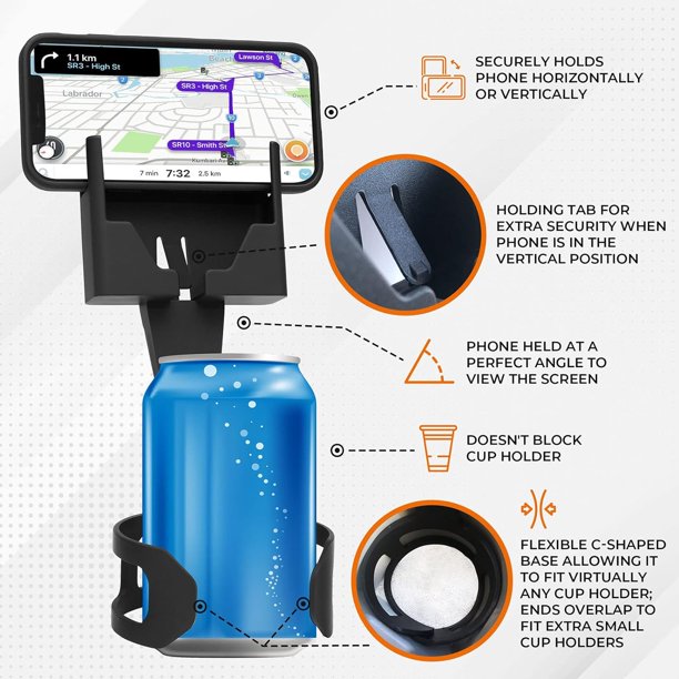 Soporte de la taza del coche Soporte para tableta, Universal