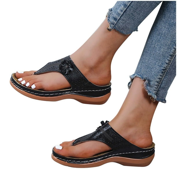 Sandalias ortopédicas mujer de cuña Sandalias playa exteriores Zapatos cómodos con Wmkox8yii ytu9105 | Walmart en línea