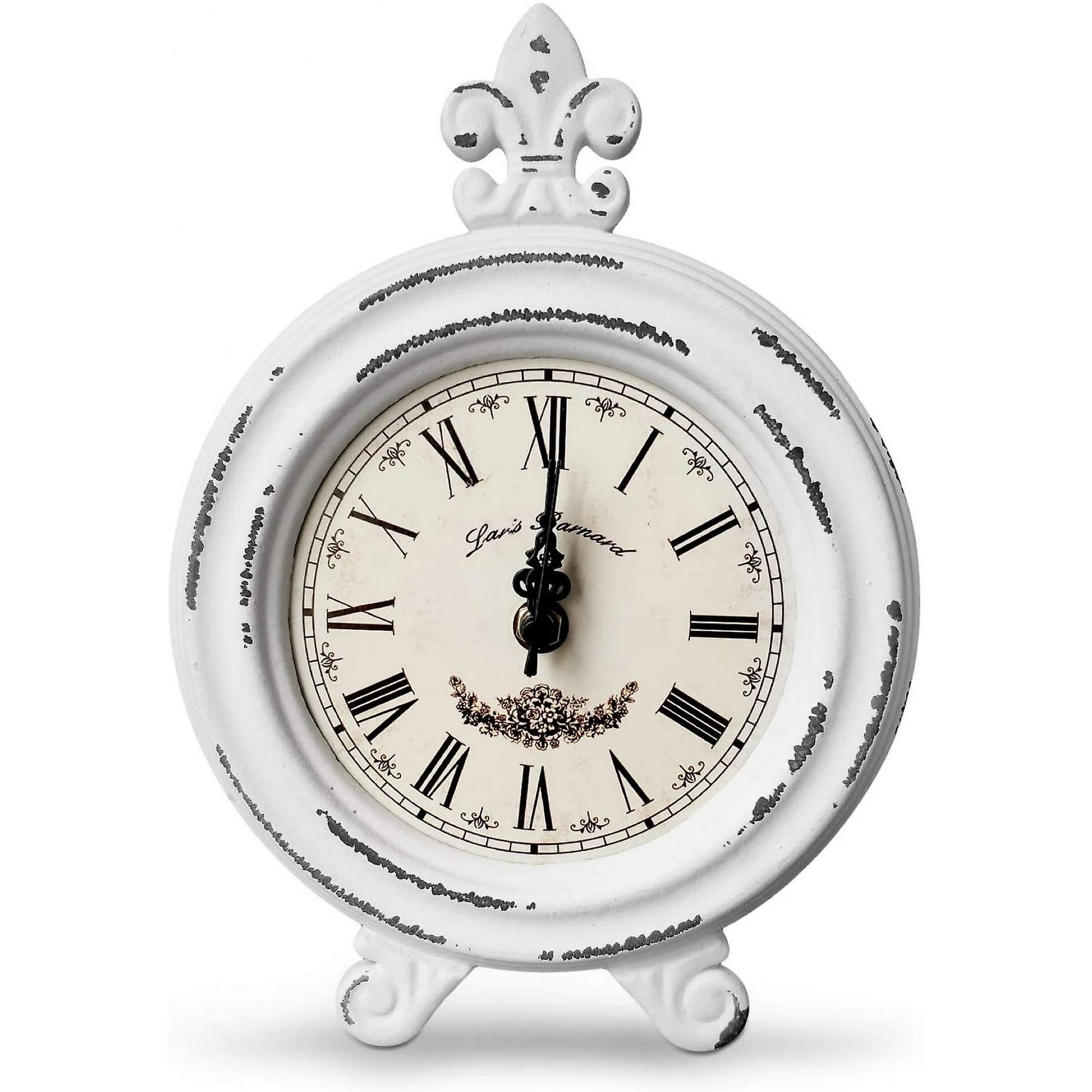 Reloj de mesa vintage - Blanco Crema - THE SECRET HOME
