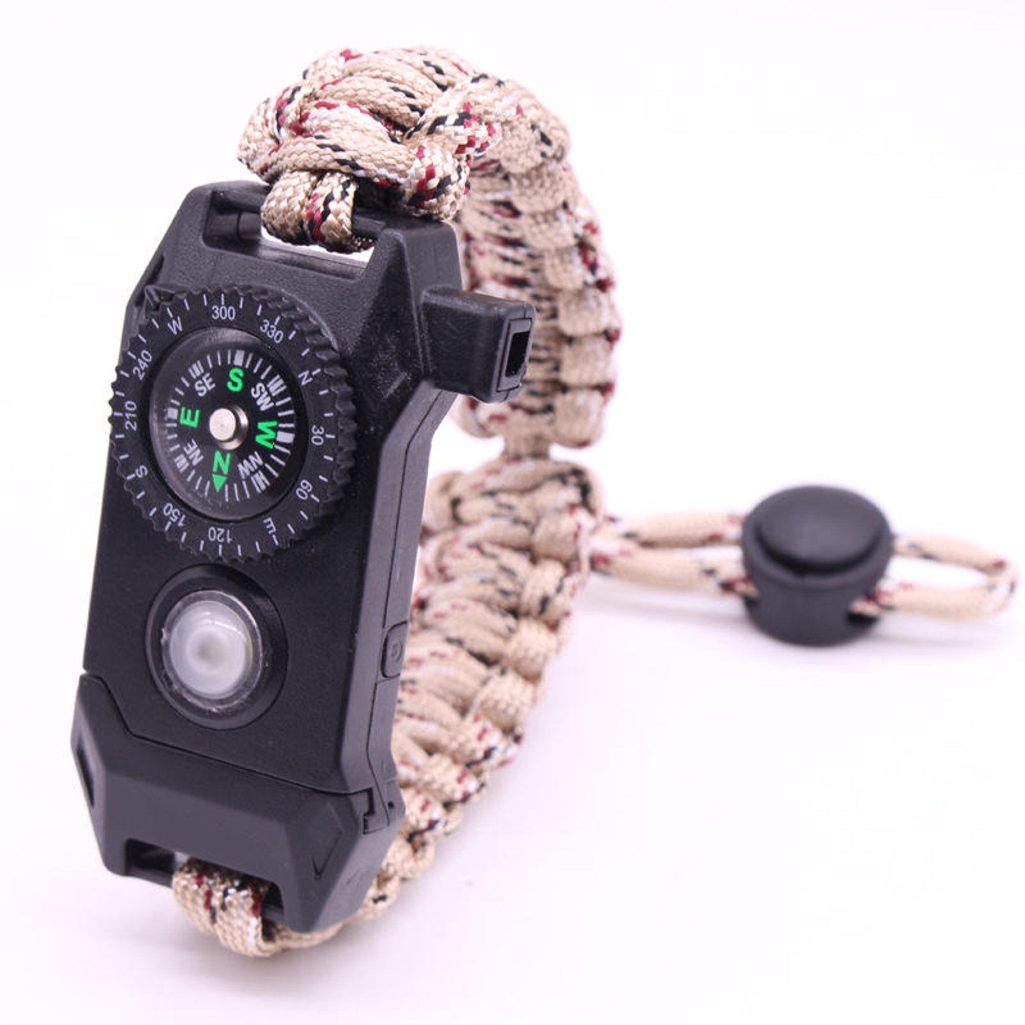 Pulsera Paracord Tactica Supervivencia Con Pedernal Mendoza - TIRO  DEPORTIVO MX