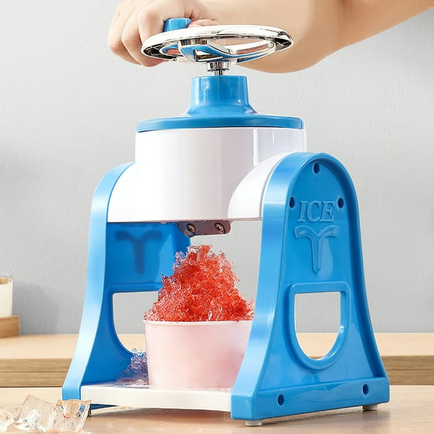 Maquina De Hielo Raspado Con Cono De Nieve: Maquina De Granizado De Mesa  Retro