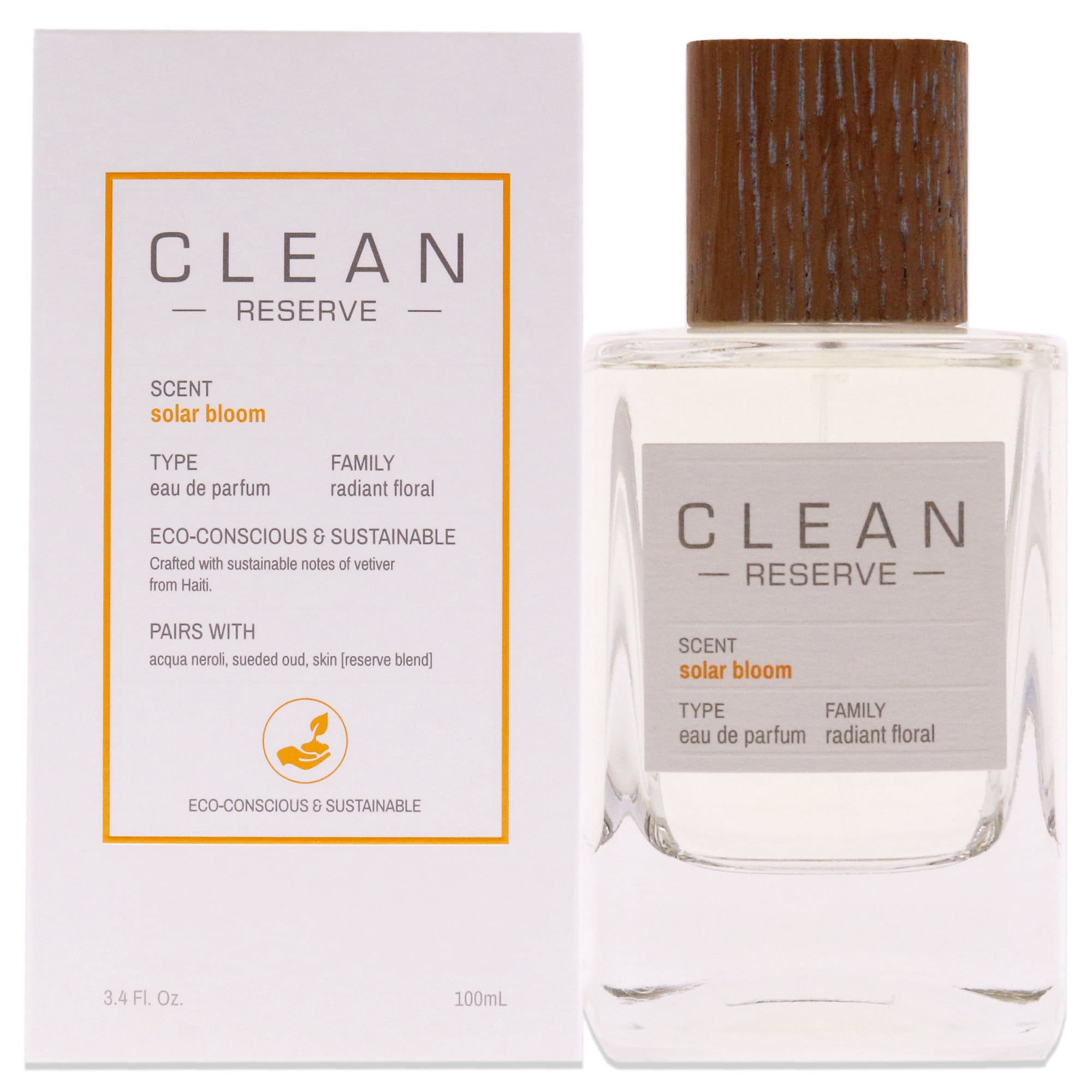 Clean Reserve Solar Bloom Eau de Parfum Spray 3.4 oz Unisex