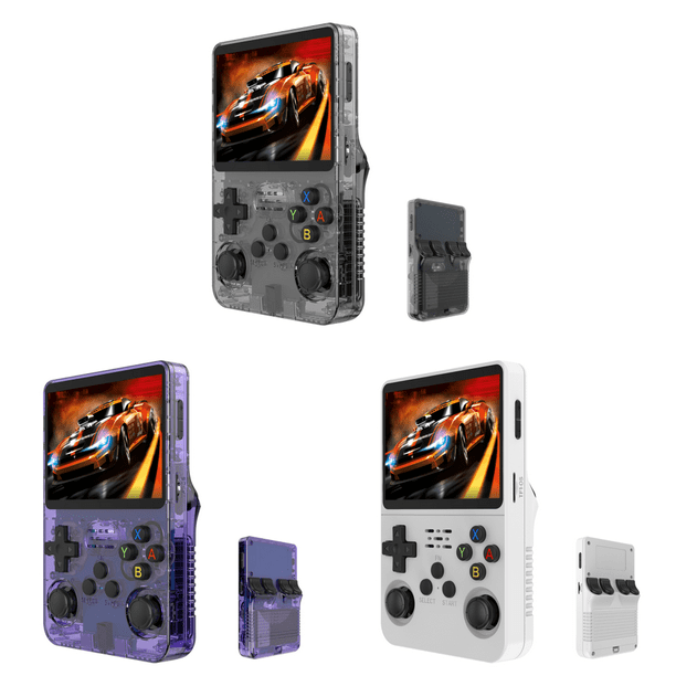 RG35XX H Consola De Juegos De Mano Retro, Pantalla IPS De 3.5 Pulgadas, Sistema Linux