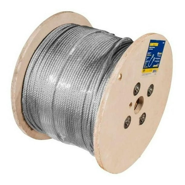 Cable De Acero Galvanizado 7x7 1/16 X 450 M Surtek SURTEK CA132