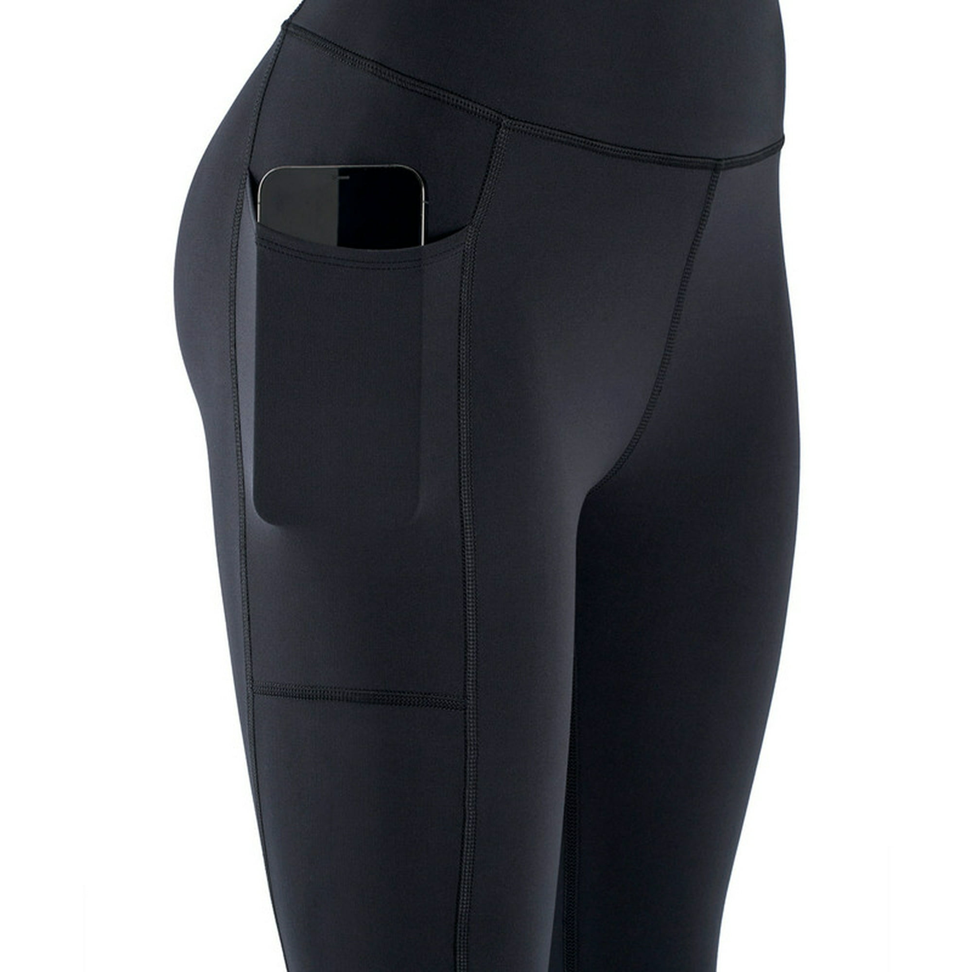 Pantalones cortos deportivos para mujer Cintura alta Entrenamiento Correr  Yoga Pantalones cortos Gimnasio XS Negro l kusrkot Shorts deportivos para