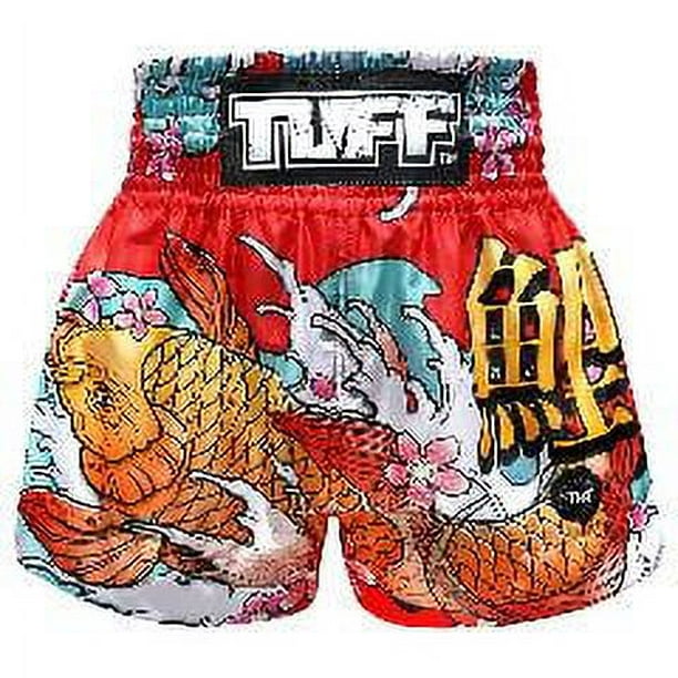 Pantalones cortos de boxeo Muay Thai Tuff Sport para hombre Tuffsport