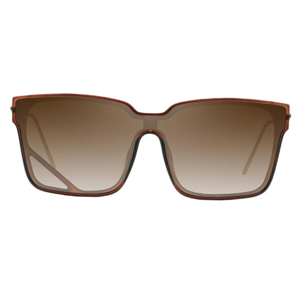 Lentes de terre Cuadradas Protección de 400 Gafas con Montura Retro para Hombre Mujer marrón Salvador Gafas de sol con lentes de montura | Walmart en línea