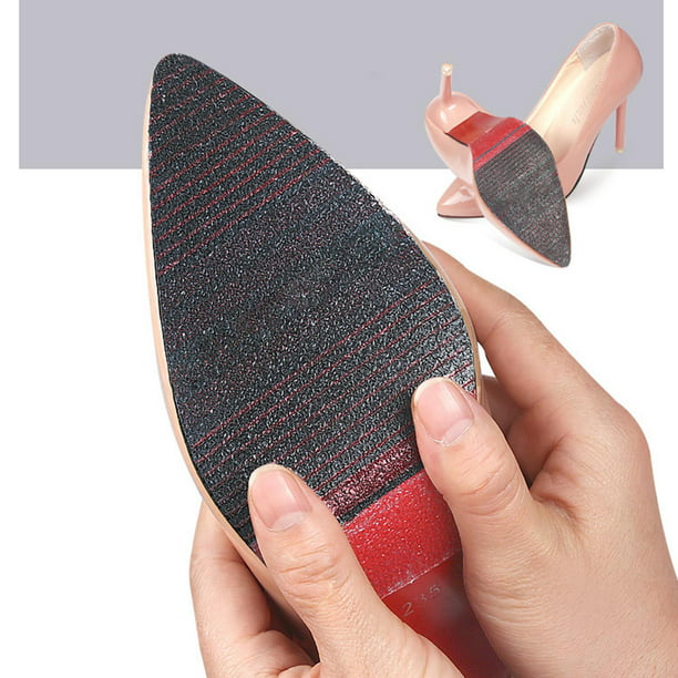1 rollo de adhesivo para suela/ zapatos antideslizantes autoadhesivos  Accesorios antideslizantes Negro 10x100cm Zulema Adhesivos para suelas