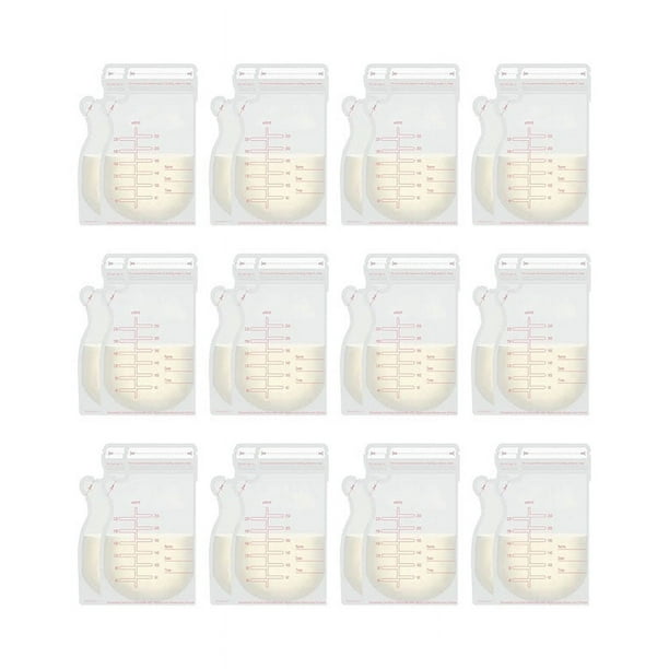 Mumgaroo bolsas leche materna,40 piezas bolsas congelar leche  materna,bolsas almacenamiento leche materna de leche preesterilizadas,bolsa