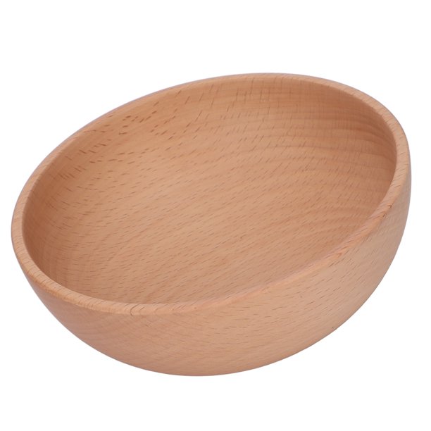 levandeo Cuenco de madera de acacia, 15 cm, redondo, decoración de