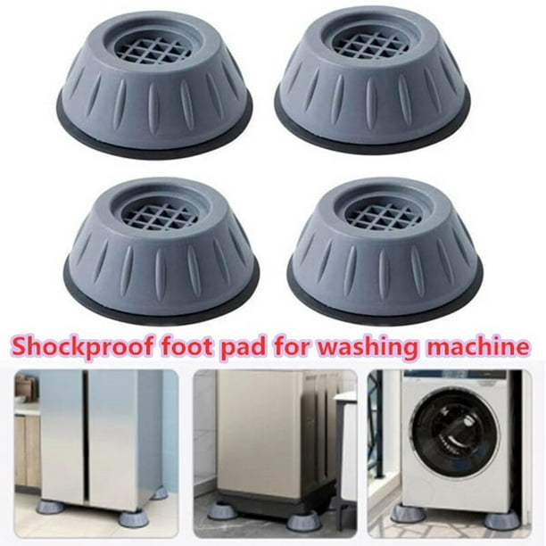 Almohadillas antivibración para lavadora, patas de goma, patas antivibración  para lavadora universales