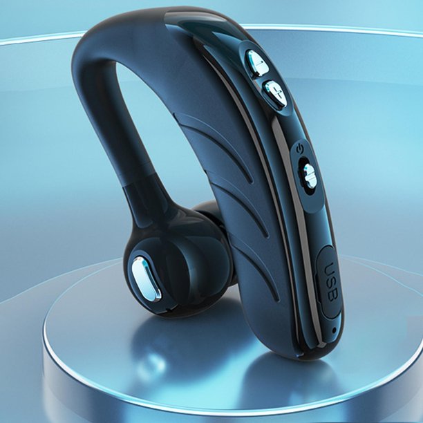 Auricular Inalámbrico de Los Auriculares de Botón de Los Auriculares de  Botón Del Auricular de Bluetooth Del Deporte para El Teléfono Inteligente  Negro Sunnimix Audífonos inalámbricos