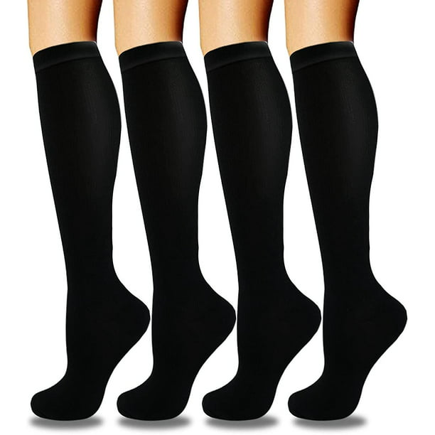 Calcetines De Enfermera Hasta La Rodilla Calcetines deportivos suaves para  hombre y mujer, 1 par, calcetines deportivos S/M para correr/caminar/andar  en bicicleta Likrtyny