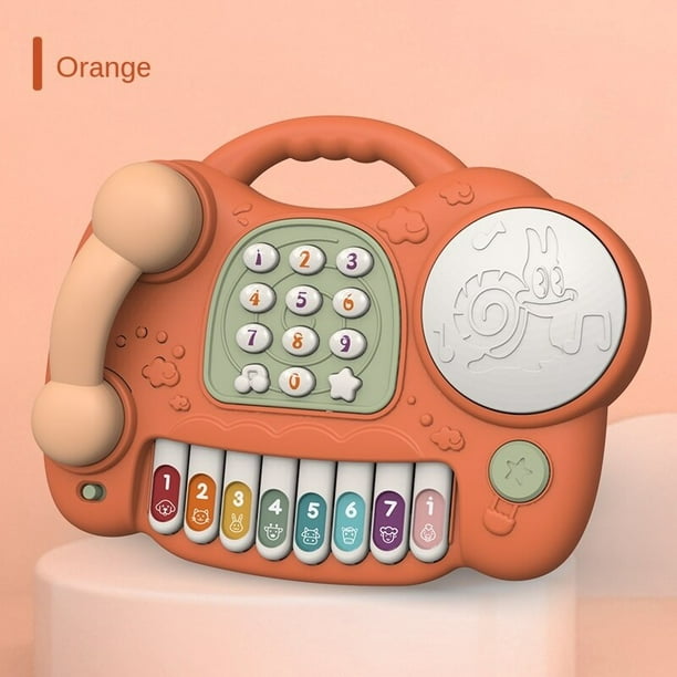 Juguetes de teléfono móvil Montessori para niños, juguetes de