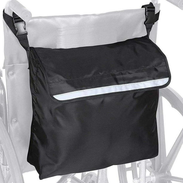 Bolsa para silla de ruedas, de mensajero de 4 bolsillos para silla