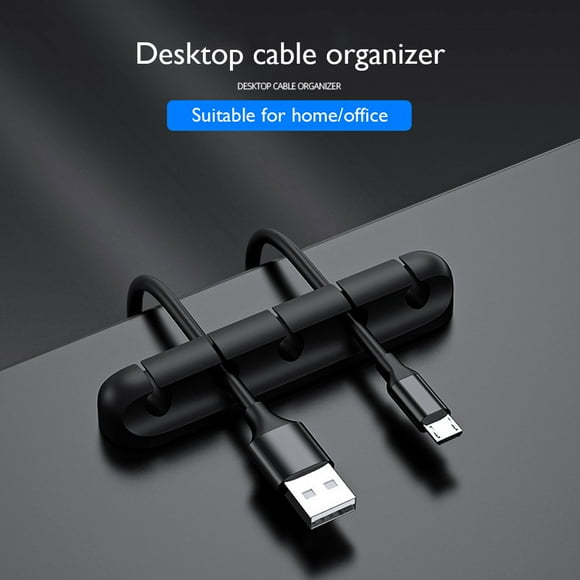 organizer wire winder desktop tidy management clips for mouse headphone keyboard