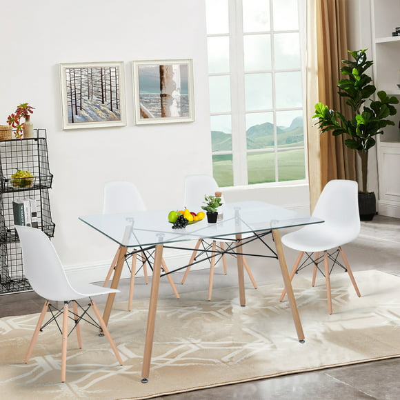 mesa de comedor rectángulo mesa vidrio zappa 1207072cmsolo tabla furniturer minimalista