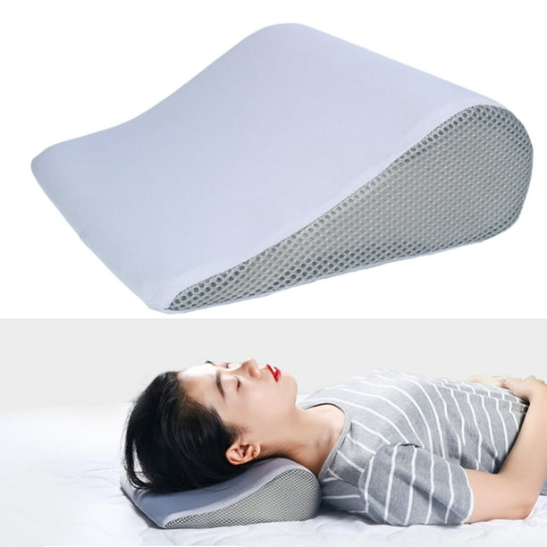 Almohadas cervicales para el cuello para aliviar el dolor y dormir,  almohada de espuma viscoelástica de alta densidad, soporte para el cuello y  el