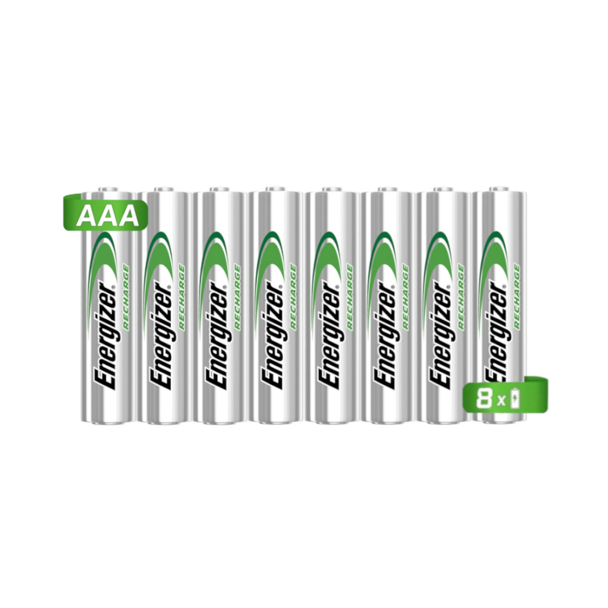 8 Pilas Baterías Recargables Energizer tamaño AAA 800mAh